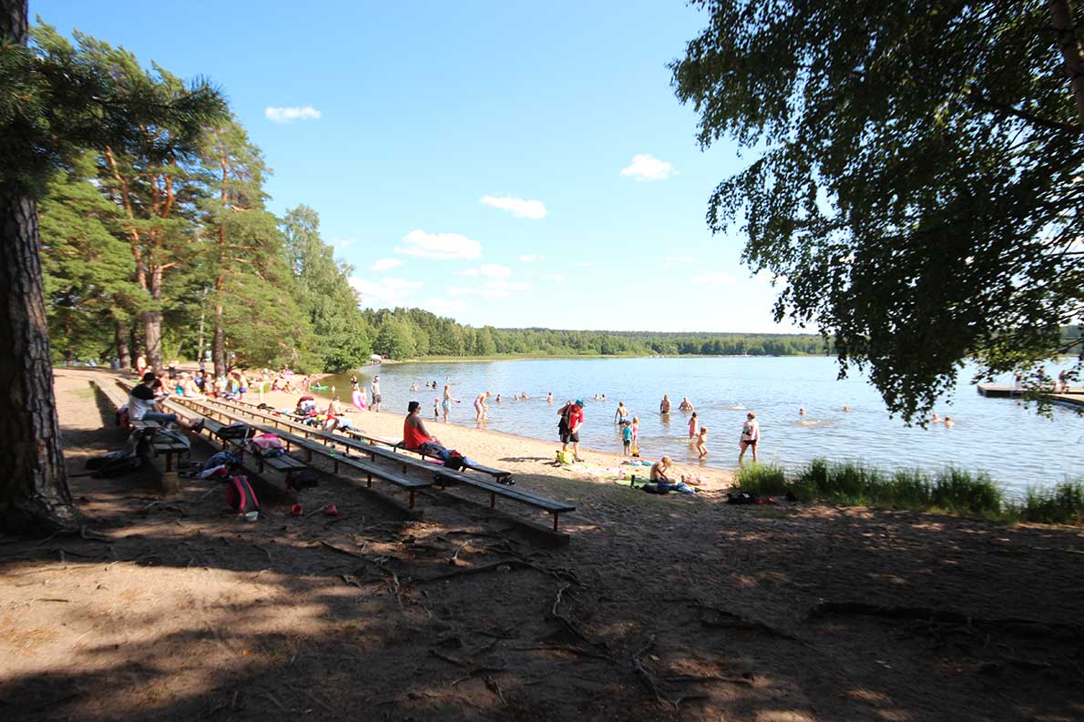 Liessaaren uimaranta, Lohja