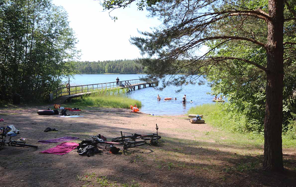 Nälköönlampi swimming beach, Lohja