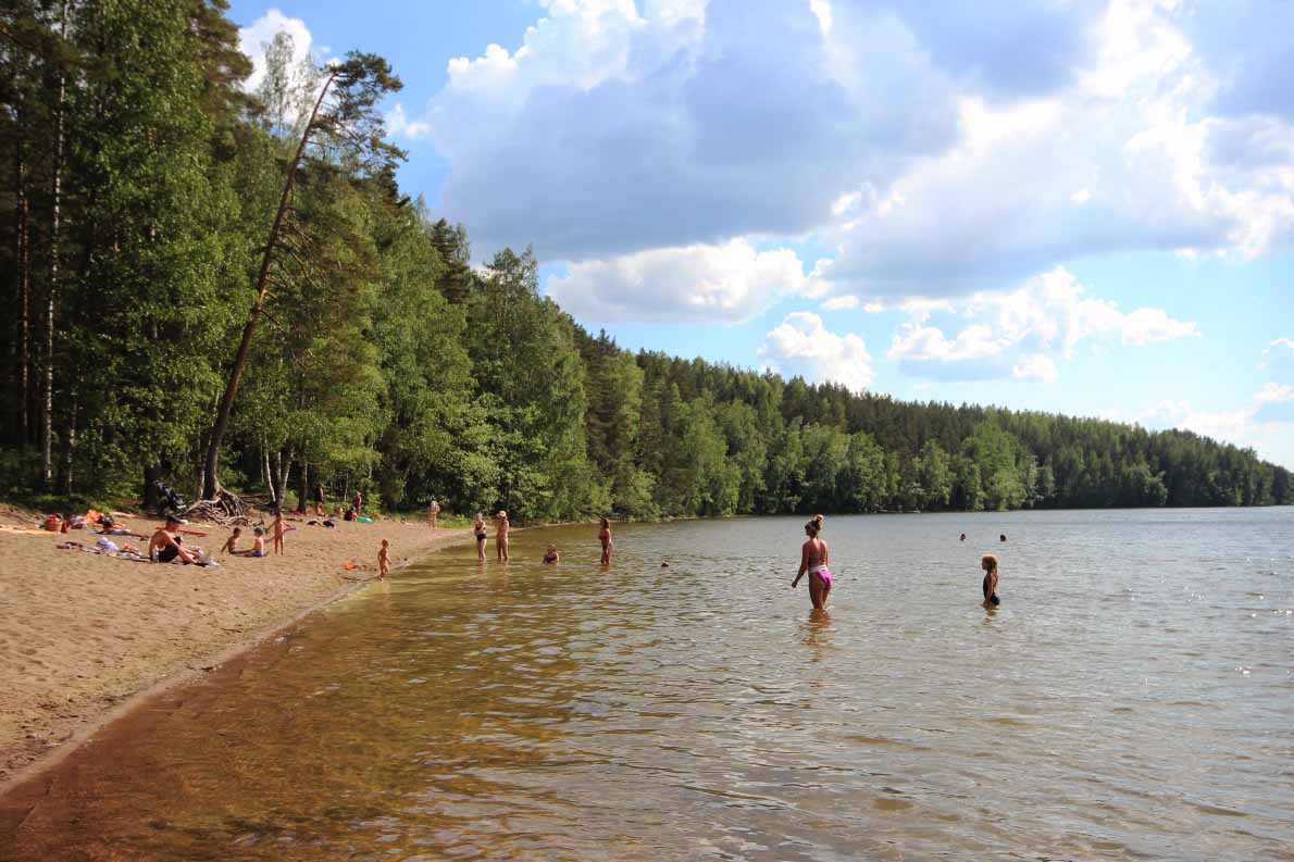 Puujärven uimaranta, Lohja.