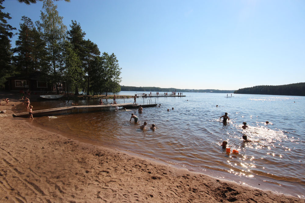 Ukonlinnan uimaranta, Imatra
