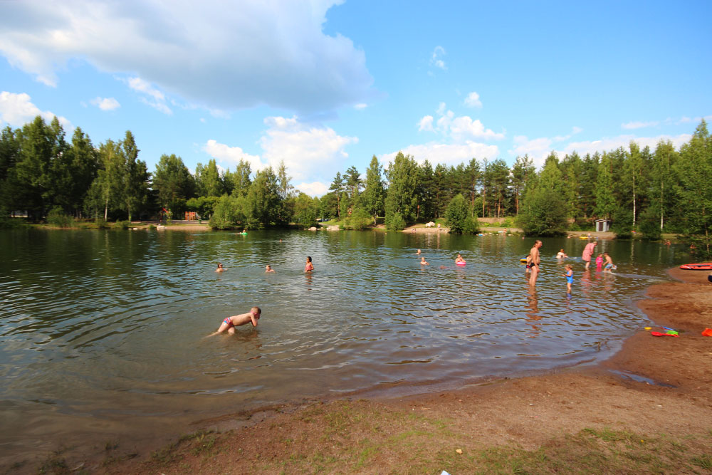Urheilukeskuksen uimaranta, Tuusula