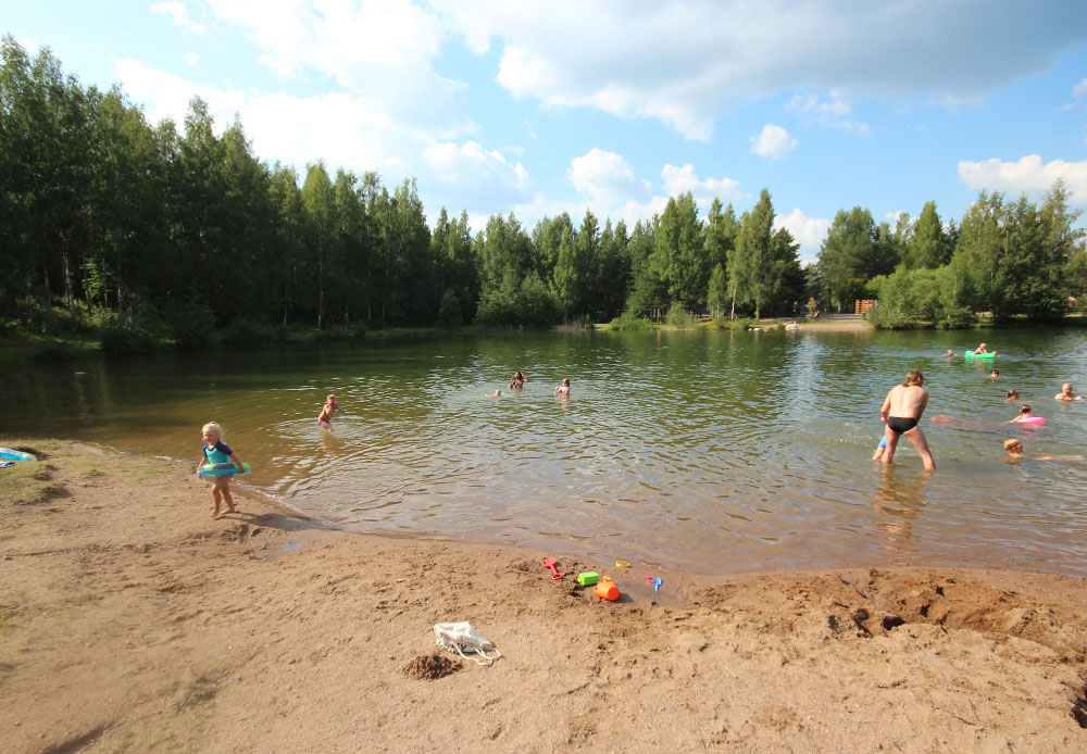 Urheilukeskuksen uimaranta, Tuusula