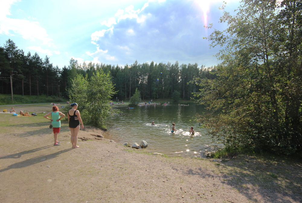 Urheilukeskuksen uimaranta, Tuusula