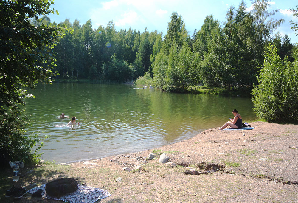 Urheilukeskuksen uimaranta, Tuusula