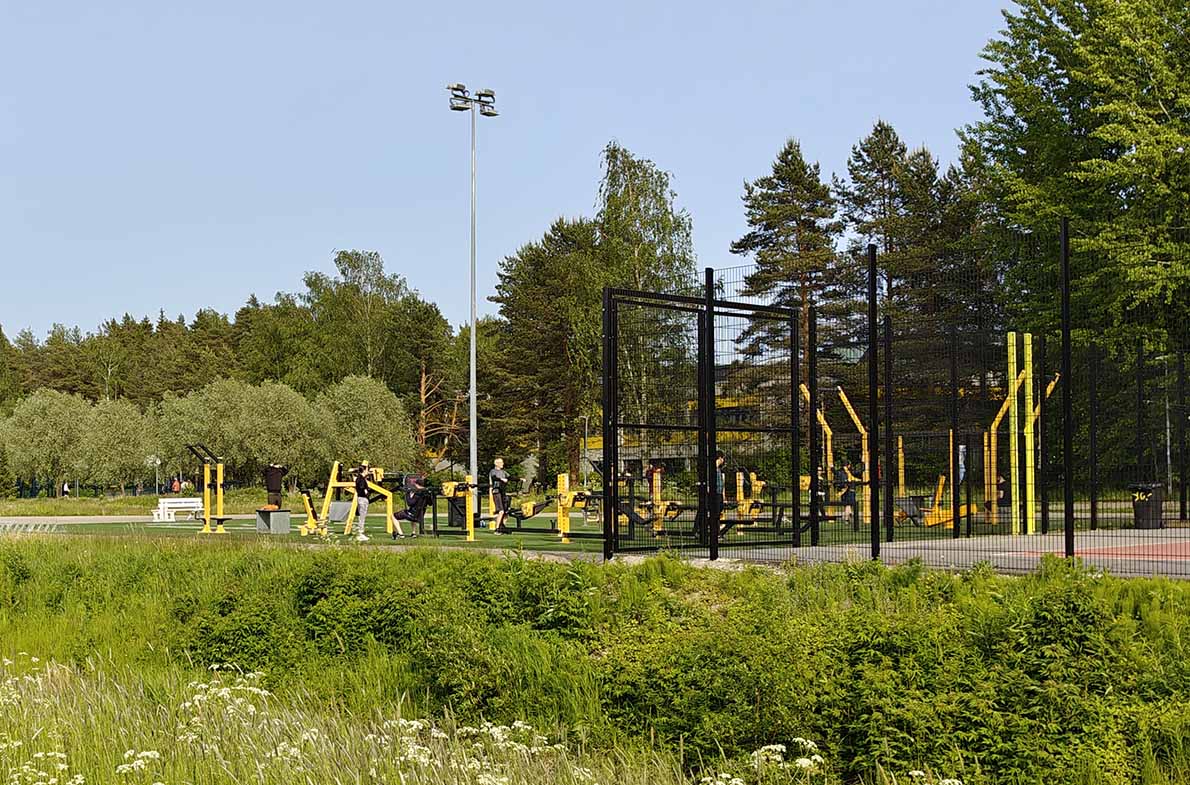 Espoonlahden urheilupuisto, Espoo.
