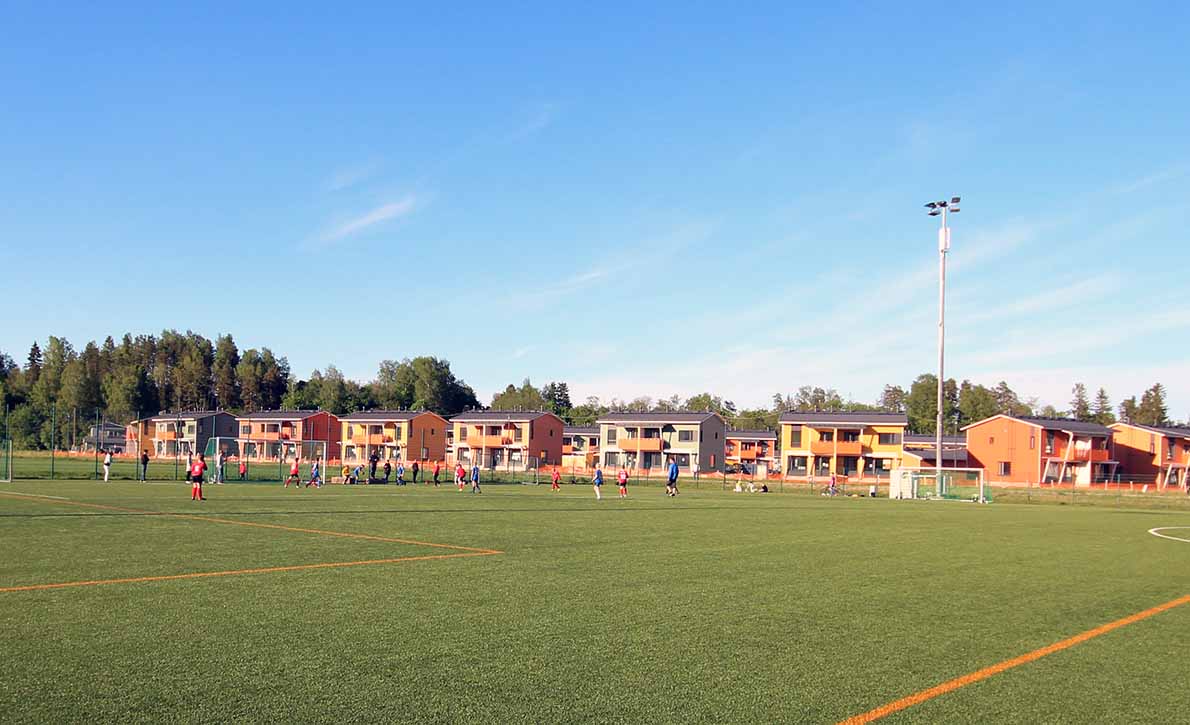 Hansavalkaman tekonurmi, Espoo.