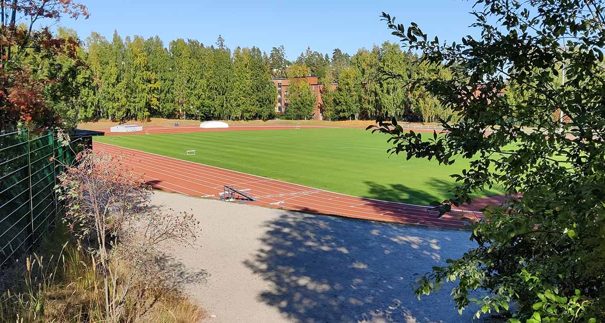 Otaniemen urheilukenttä, Espoo.