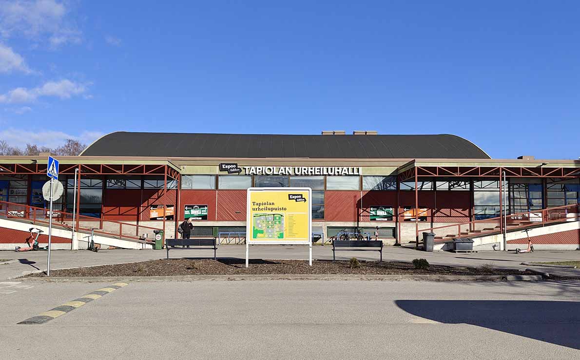 Tapiolan urheilupuisto, Espoo.