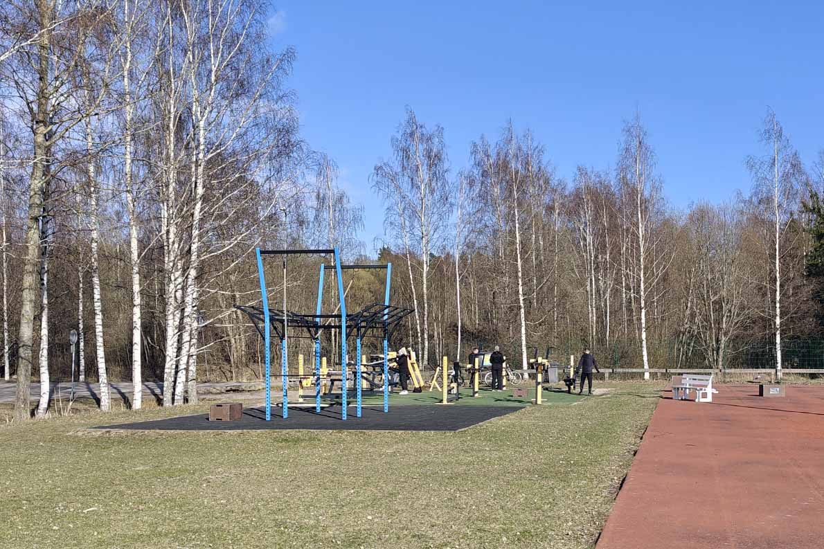 Tapiolan urheilupuisto, Espoo.
