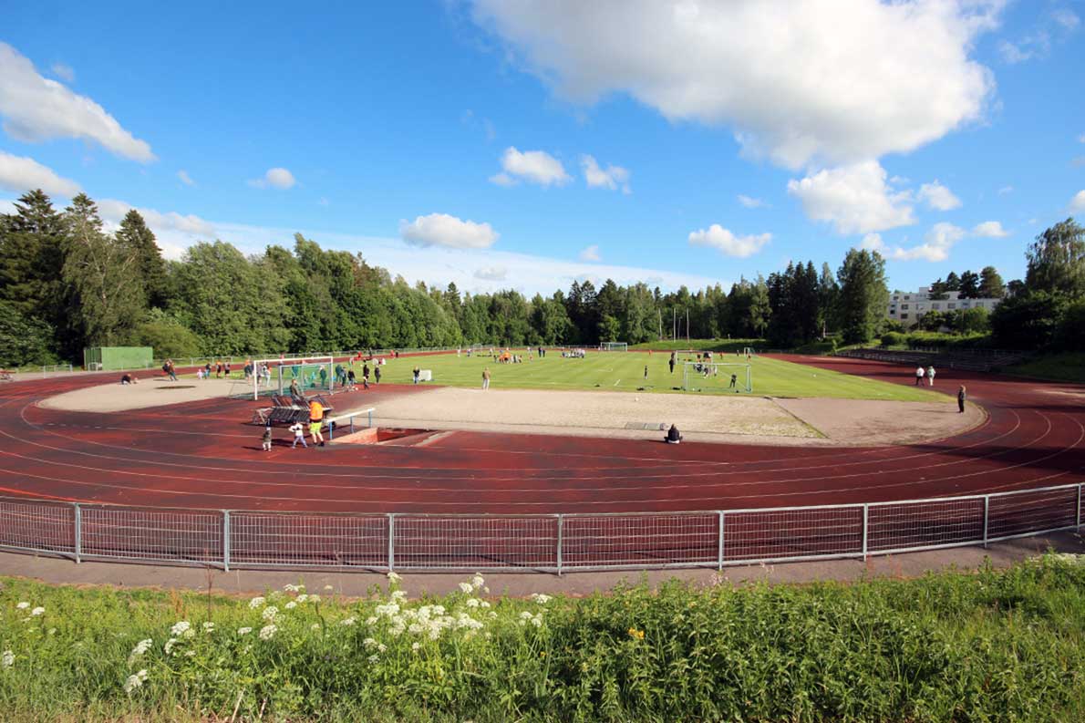 Virkkalan urheilukenttä, Lohja.