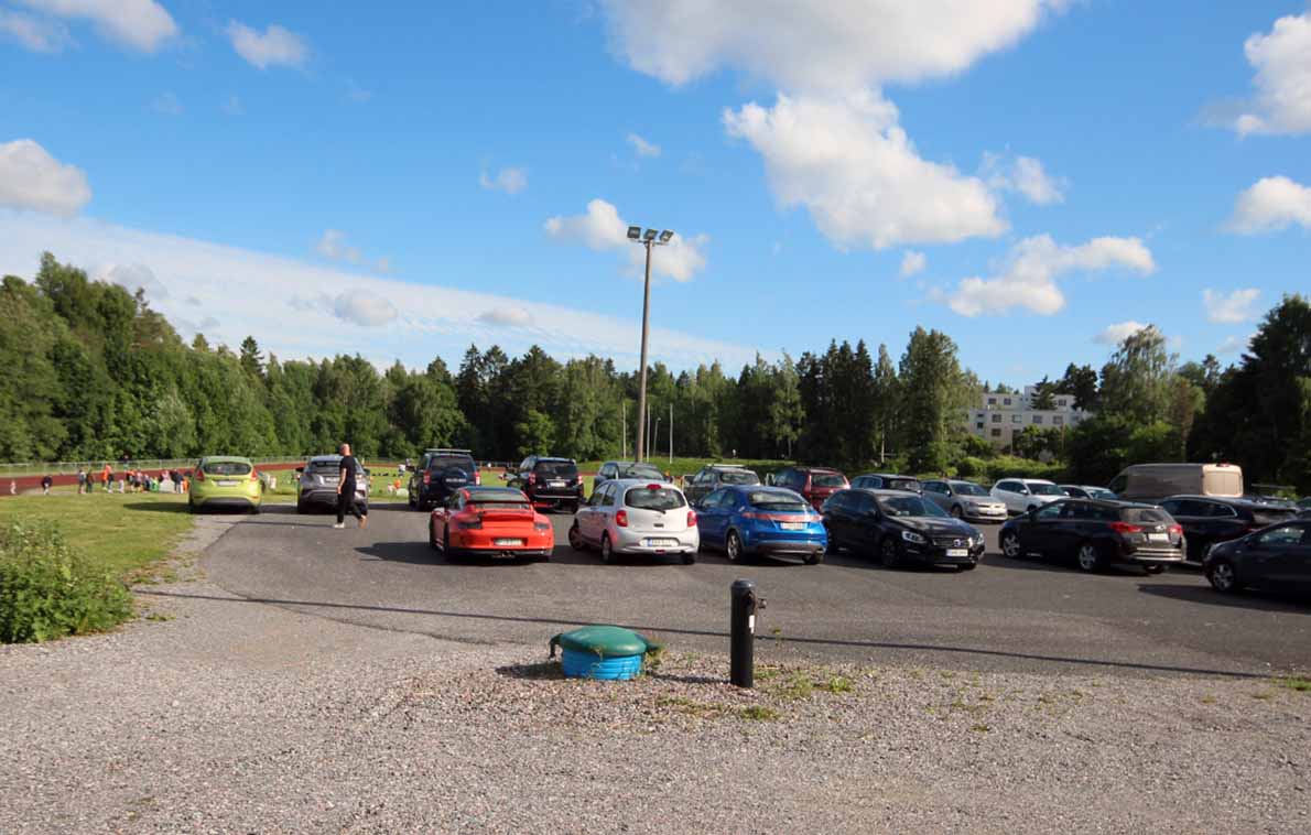 Virkkalan urheilukenttä, Lohja.