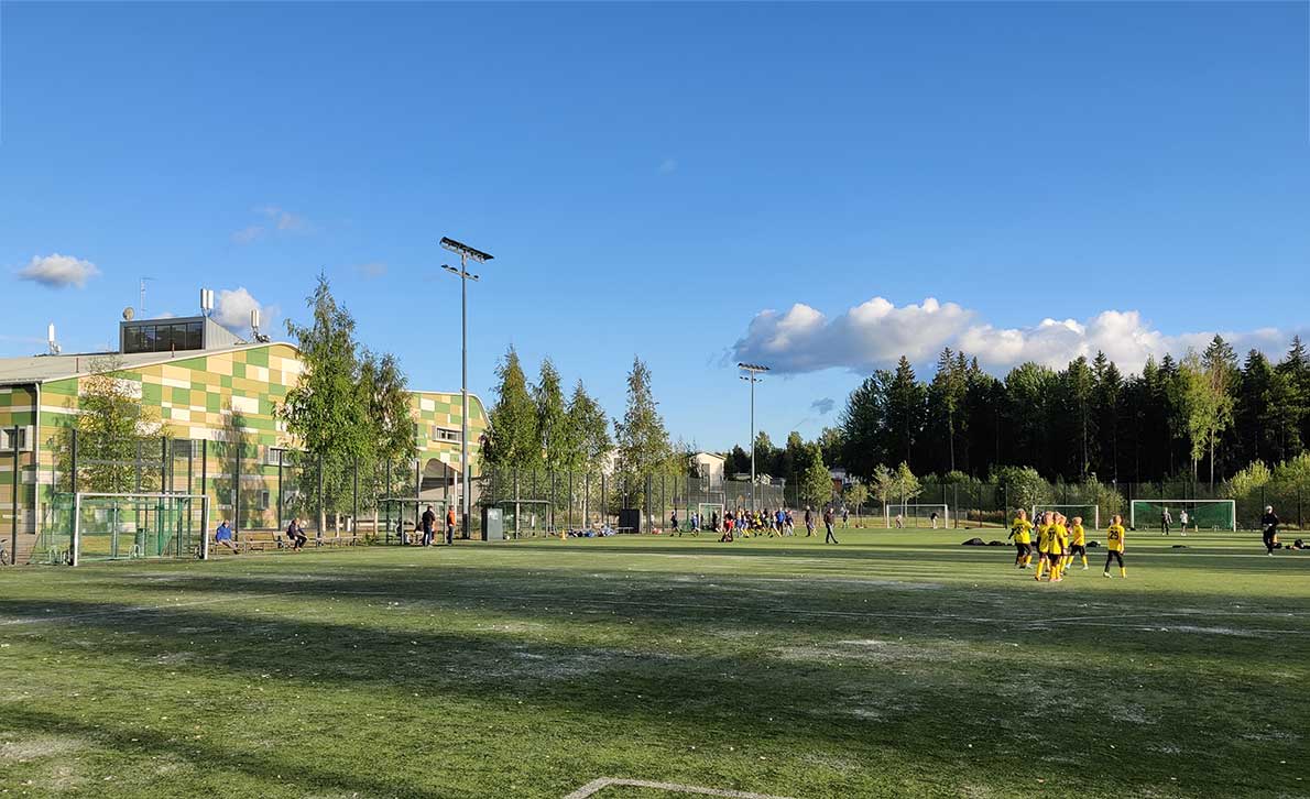 Kenraalinpuiston tekonurmi, Vantaa.